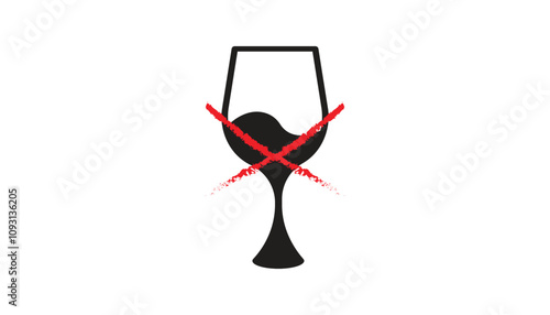 Dry January. Alcohol-free challenge for one month. Vector template for banner, greeting card, poster , T shirt  with background.