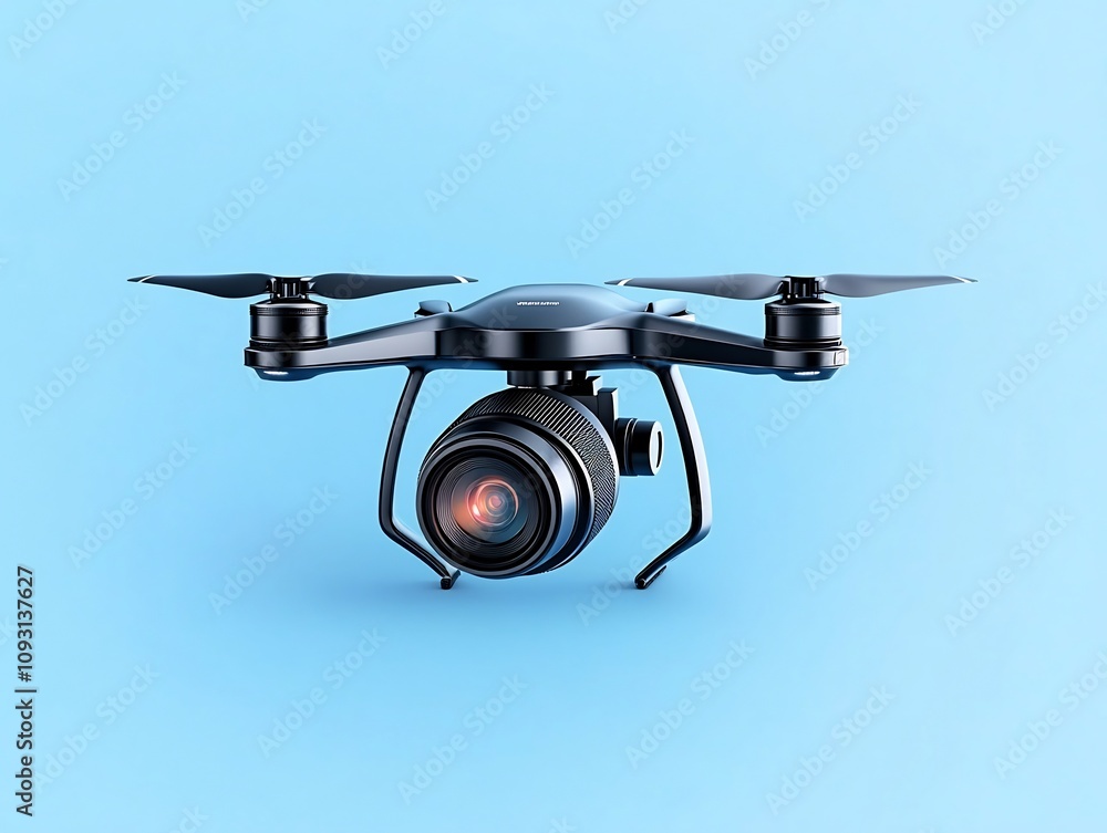 Sleek Drone Icon Encapsulated in a for Modern Aerial Photography Logo Design Sleek Drone Icon Encapsulated in a for Modern Aerial Photography Logo Design