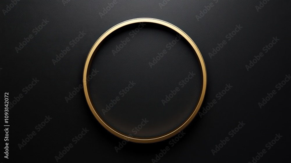 Elegant Gold Circle Frame on a Dark Background, Perfect for Art Displays, Photography Presentations, and Creative Design Projects Featuring Minimalist Aesthetic Elegant Gold Circle Frame on a Dark Background, Perfect for Art Displays, Photography Presentations, and Creative Design Projects Featuring Minimalist Aesthetic