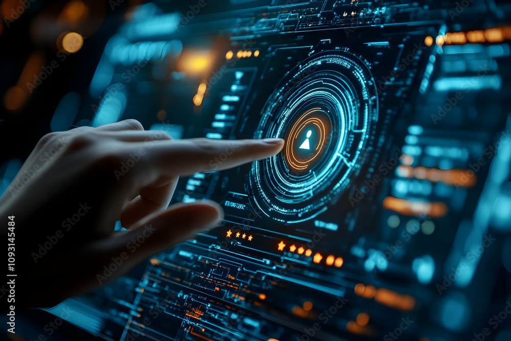 Illustration - Technology, Data Analysis, User Interface, Futuristic, Innovation, Digital, Cyber, Screen, Network, System Illustration - Technology, Data Analysis, User Interface, Futuristic, Innovation, Digital, Cyber, Screen, Network, System