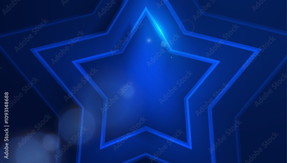 Blue Vector Gradient Abstract Background With Shapes Elements. For Background, Banner, Pamphlet, Certificate and Presentation Blue Vector Gradient Abstract Background With Shapes Elements. For Background, Banner, Pamphlet, Certificate and Presentation