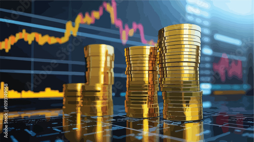 Professional Commodity Oil and Crude Trading Stocks Shares Image