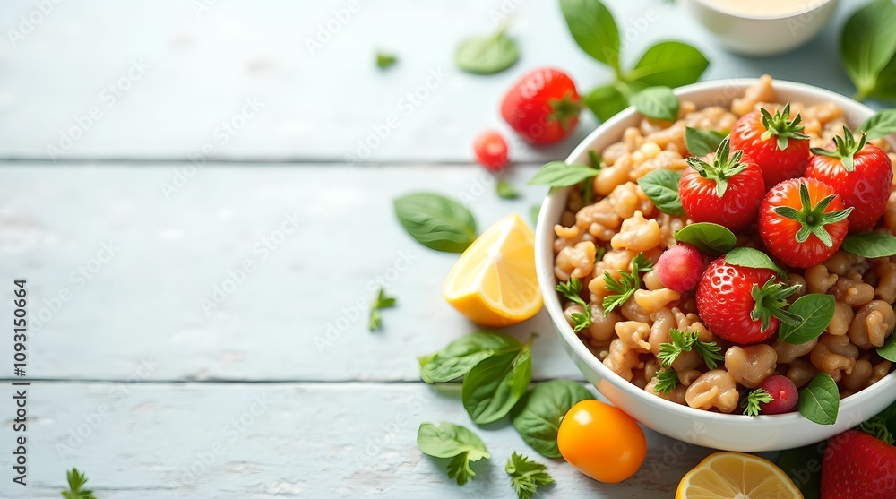 Healthy eating, banner about healthy food. Healthy eating, banner about healthy food.