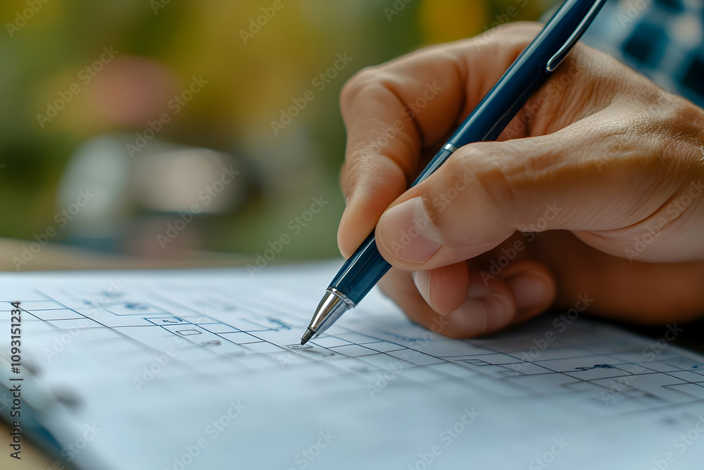 Photo Hand Writing on Paper Checklist Document Photo Hand Writing on Paper Checklist Document