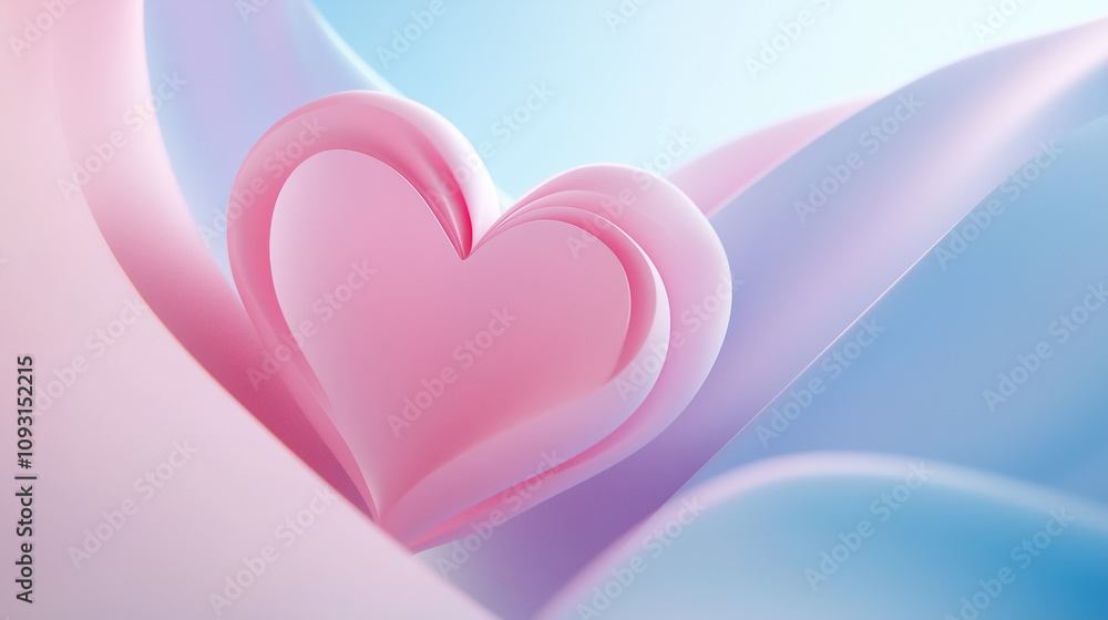Abstract Gradient Background Featuring a 3D Heart
Abstract Gradient Background Featuring a 3D Heart