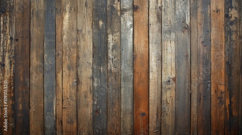 Rustic Wooden Plank Background Texture