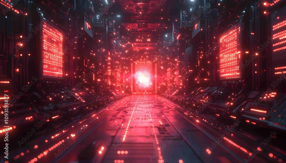 Quantum Fusion: The Heart of Future Technology, visually stunning quantum computer core with glowing superconducting circuits, Quantum Fusion: The Heart of Future Technology, visually stunning quantum computer core with glowing superconducting circuits,