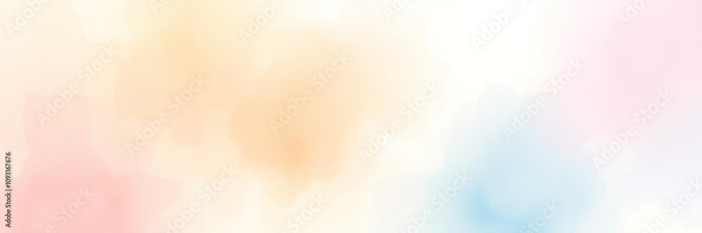 Watercolor Ombre Background with Pastel Hues, serene visual, gentle hue, soft background Watercolor Ombre Background with Pastel Hues, serene visual, gentle hue, soft background