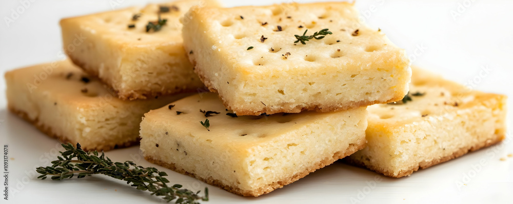 Photo Homemade Thyme Shortbread Cookies Photo Homemade Thyme Shortbread Cookies