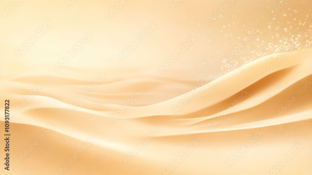 Fototapeta premium Sand dune desert landscape background