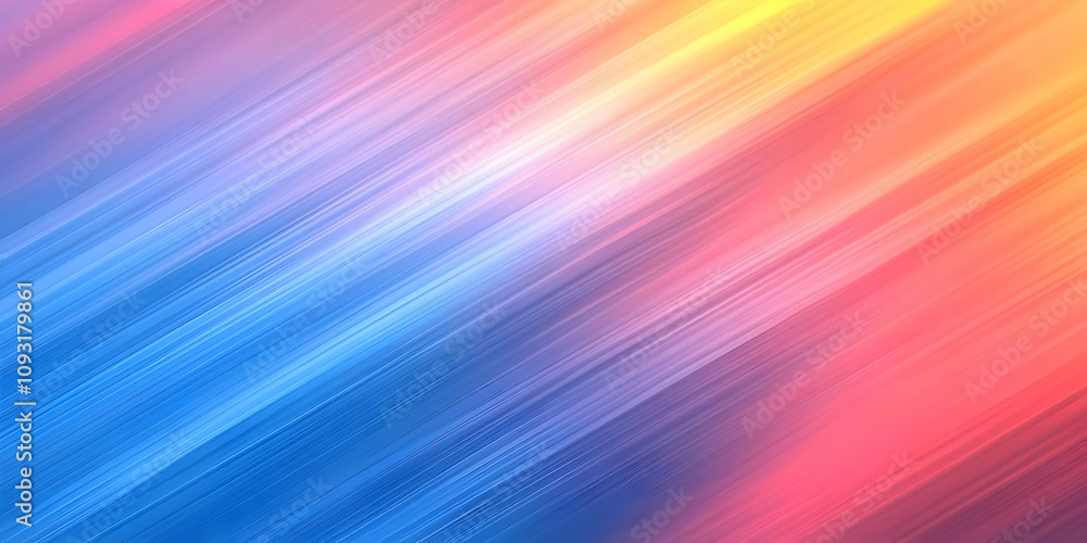 Abstract Background - Colorful Diagonal Stripes Abstract Background - Colorful Diagonal Stripes