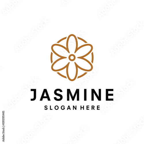 Flower Logo logo design template illustration vector