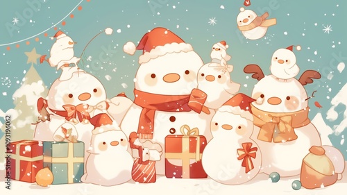 Wallpaper Mural クリスマスの背景画像 Torontodigital.ca