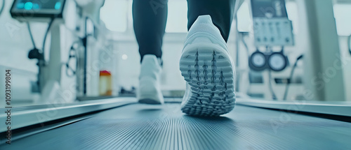 Supersonic Footwear Sole Treadmill Test: Nanotech Friction Elimination