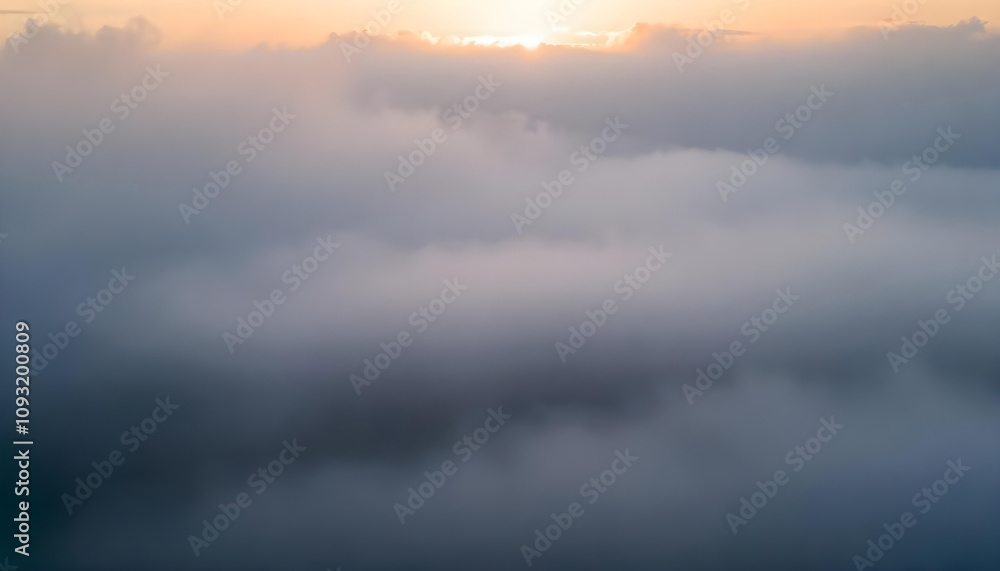 Ethereal light breaking through a soft mist Ethereal light breaking through a soft mist