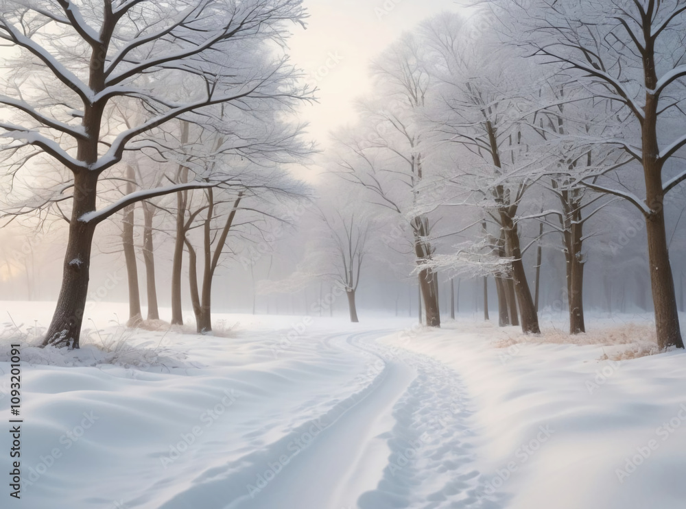 Weg im Winter Weg im Winter