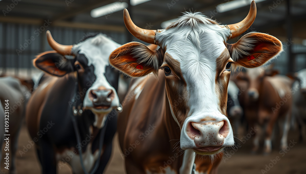 veterinarian at farm cattle isolated with white highlights, png veterinarian at farm cattle isolated with white highlights, png