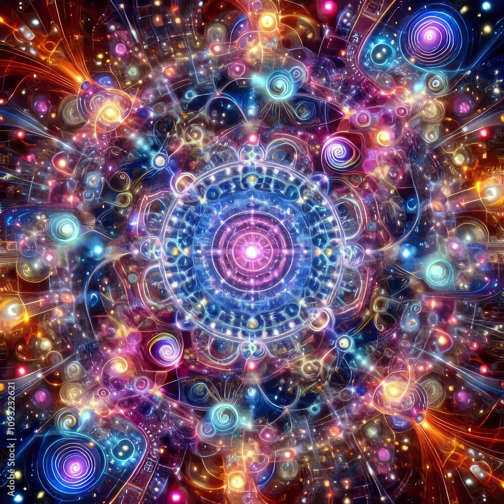 Fractal patterns expanding from consciousness Fractal patterns expanding from consciousness