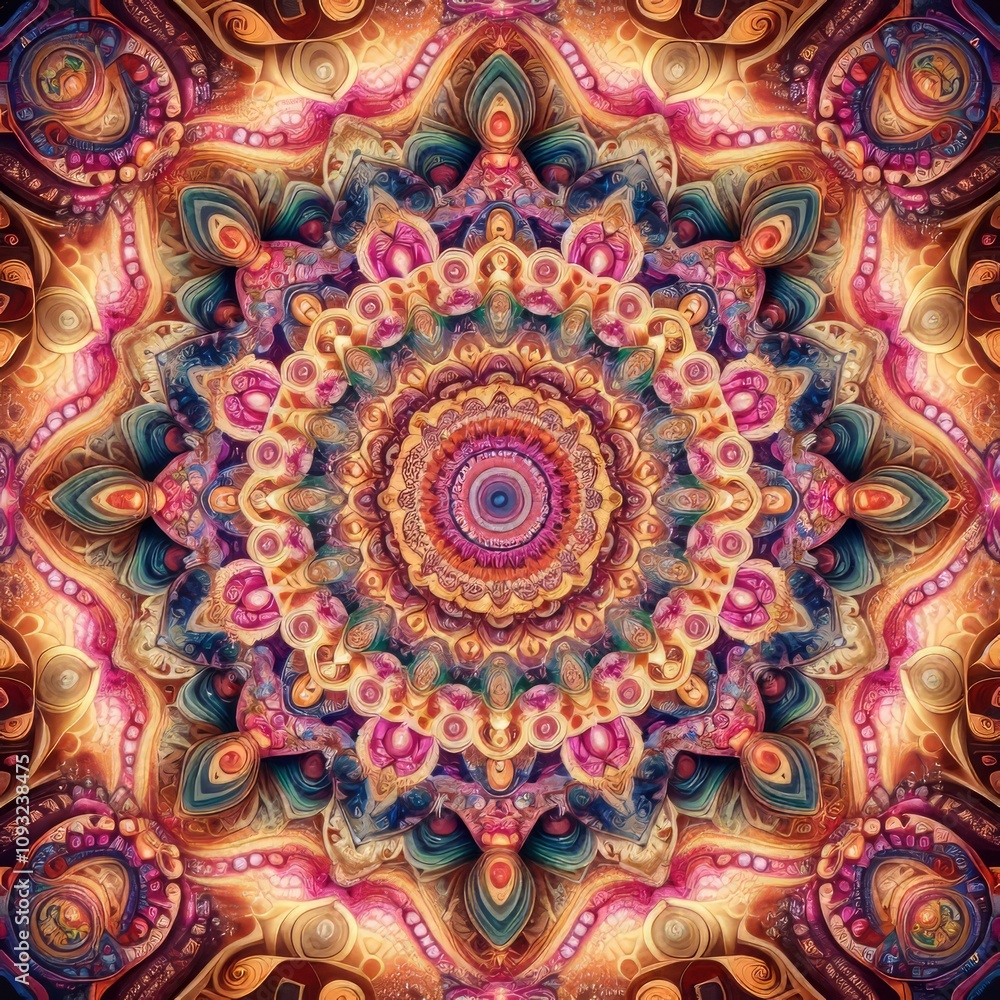 Kaleidoscope patterns of mental imagery Kaleidoscope patterns of mental imagery