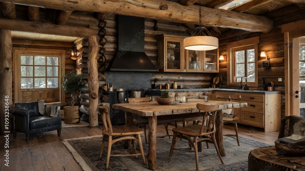 interior design of a rustic log cabin interior design of a rustic log cabin