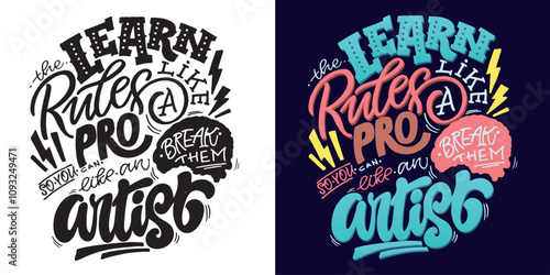 Cute hand drawn doodle lettering quote. Lettering for t-shirt design, mug print, bag print, clothes fashion. 100% hand drawn vector image.