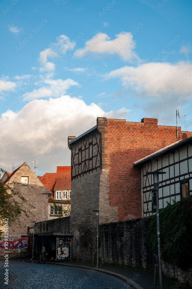Naklejka premium Die Straßen von Göttingen