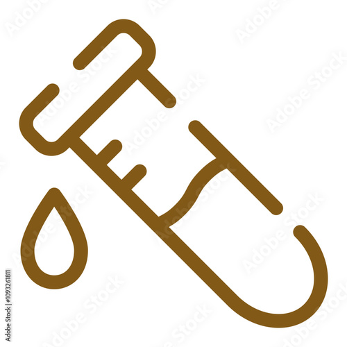 Blood Test Icon Design