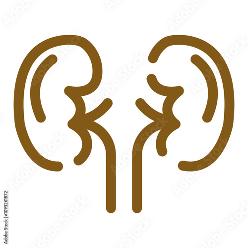 Kidneys Icon Design