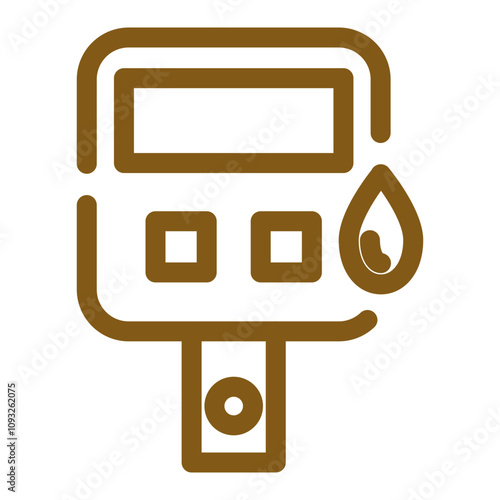 Glucometer Icon Design