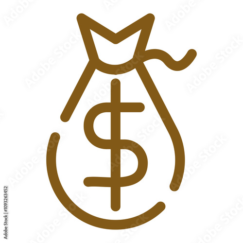 Money Bag Icon Design