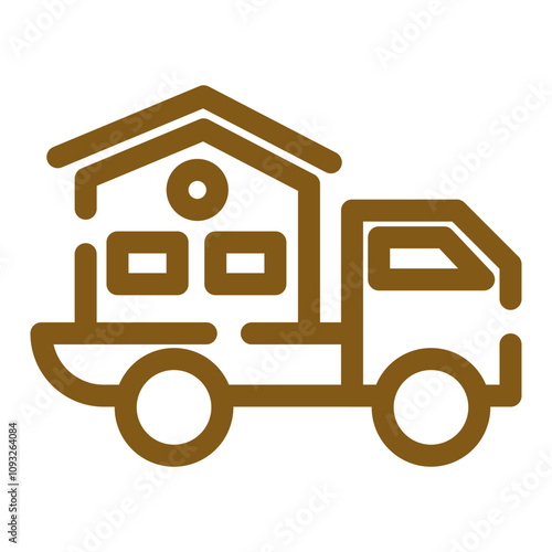 Moving Home Icon Design