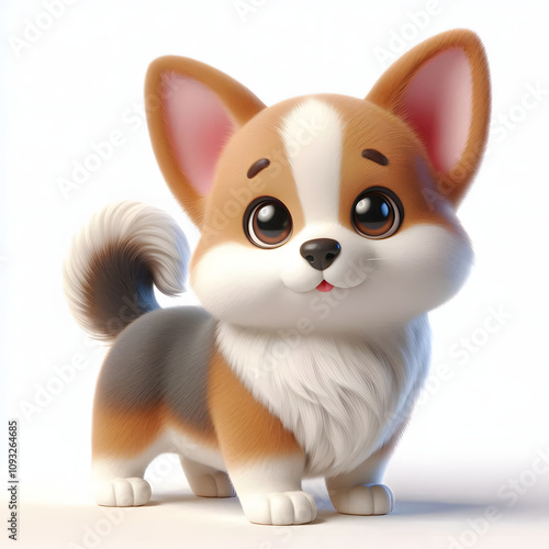 a cute dog
