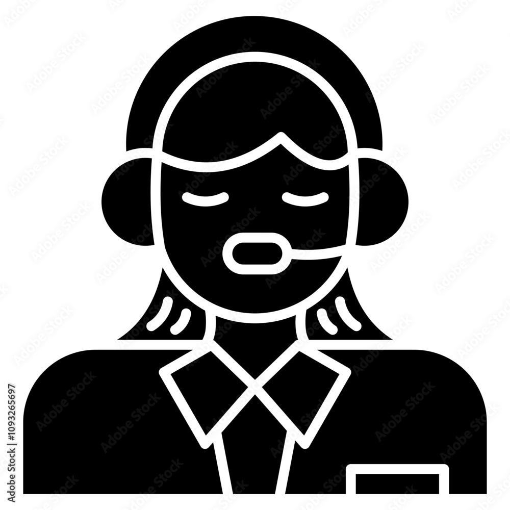 Customer Service icon element for design Customer Service icon element for design