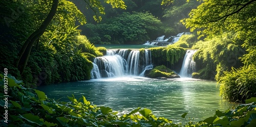 waterfall in the forest