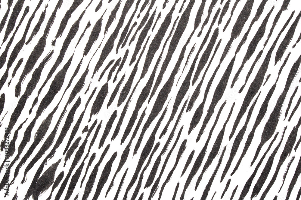 Thick Ink Pen Black Lines on White Background Zebra Skin Barcode Shapes Thick Ink Pen Black Lines on White Background Zebra Skin Barcode Shapes