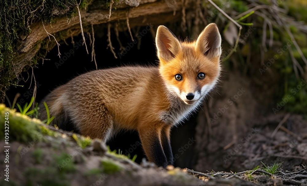 red fox vulpes red fox vulpes