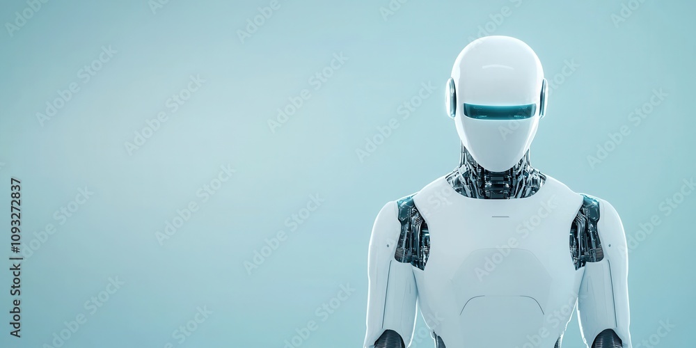 A futuristic robot design with sleek features and advanced technology. A futuristic robot design with sleek features and advanced technology.