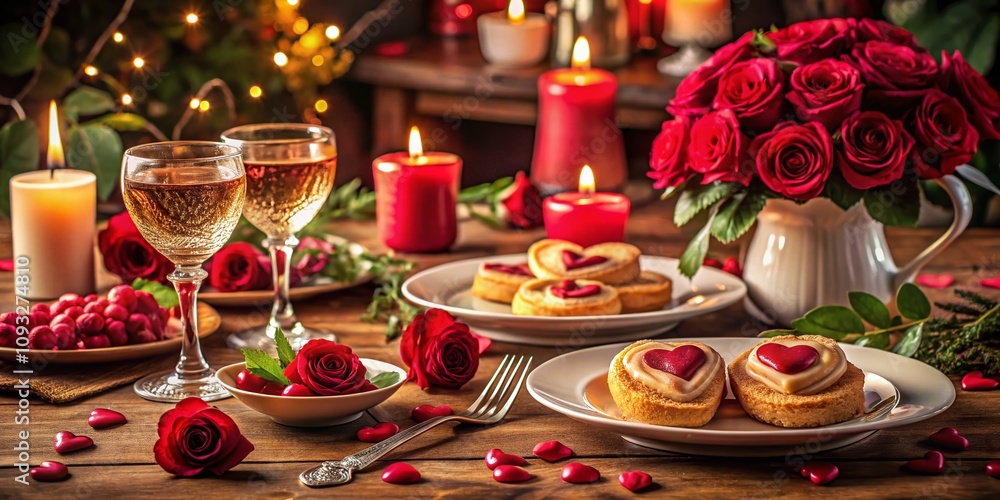Romantic Food Photography for Valentine's Day: Heart-Shaped Delights, Sweet Treats, and Elegant Dishes for a Memorable Celebration of Love and Togetherness Romantic Food Photography for Valentine's Day: Heart-Shaped Delights, Sweet Treats, and Elegant Dishes for a Memorable Celebration of Love and Togetherness