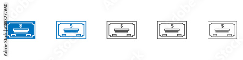 Bonds icon vector set collection for web