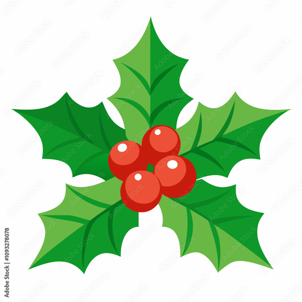 christmas holly with ribbon christmas holly with ribbon