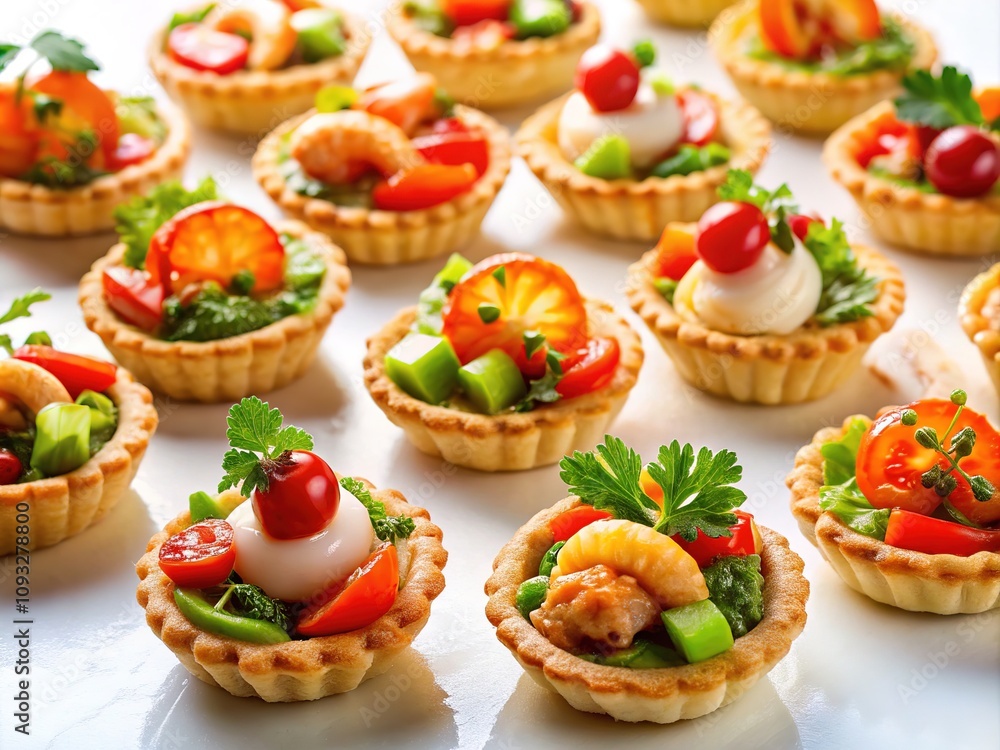 Gourmet Shrimp Tartlets: Elegant Buffet Appetizers Gourmet Shrimp Tartlets: Elegant Buffet Appetizers