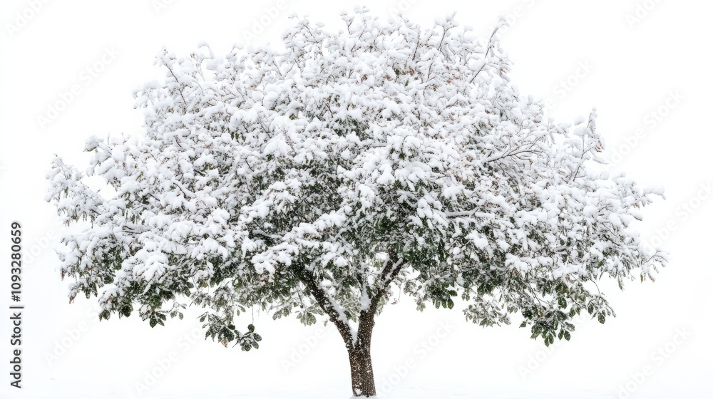 white tree isolated on white white tree isolated on white
