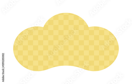 市松模様の日本の伝統的な松の形のアイコン - シンプルでおしゃれな和風のあしらいのイラスト素材