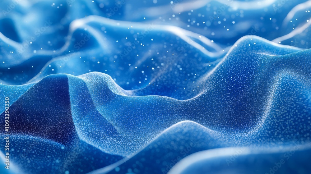 3D tech rendering curve with blue background. 3D tech rendering curve with blue background.
