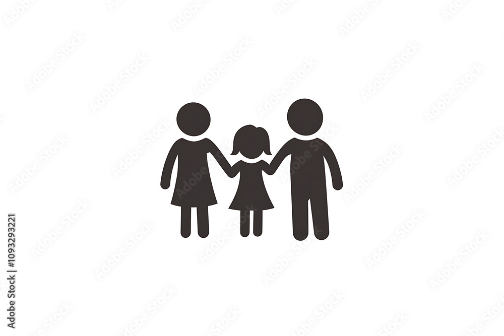 Icon of a family holding hands, symbolizing unity, care, and emotional connection.
Icon of a family holding hands, symbolizing unity, care, and emotional connection.