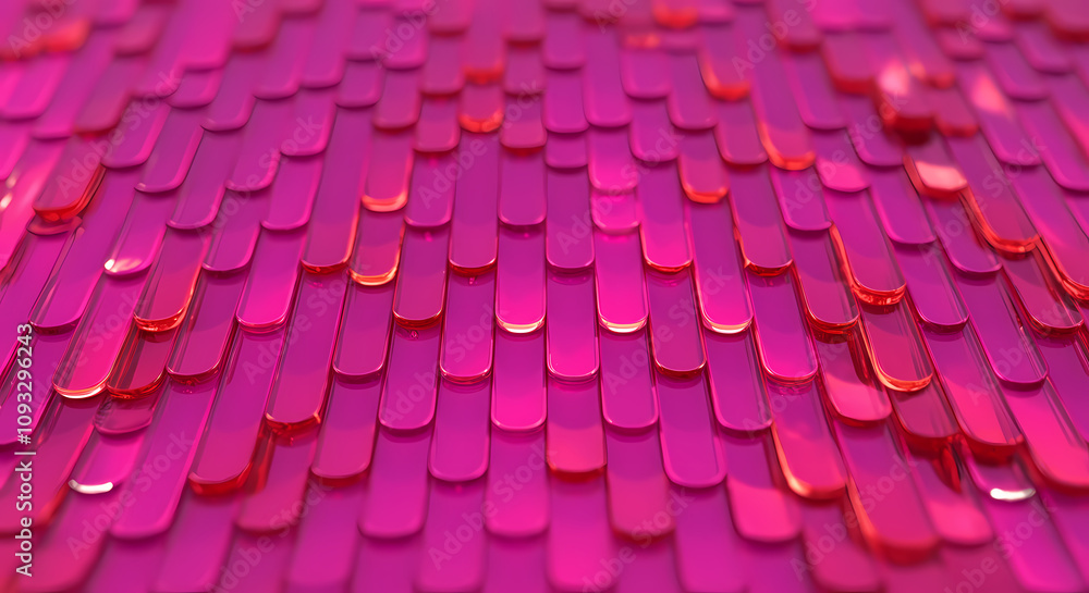 Pink Glass Shingles, Shingle, Tile, Light Refracting Crystal Art, Elegant Reflection Pink Glass Shingles, Shingle, Tile, Light Refracting Crystal Art, Elegant Reflection
