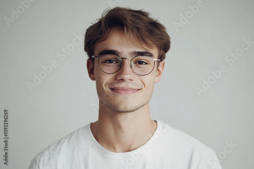 Headshot Man Isolated On White: Portrait of Portrait of Male Young Headshot Male White, Headshot Male Suit, Headshot Studio, Headshot Professional.