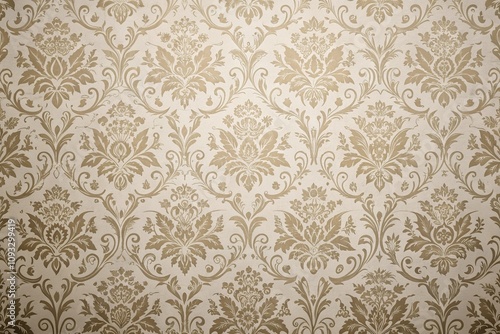 Damask seamless wallpaper background, vintage aesthetic, elegant damask pattern, wallpaper with damask, ornate decorations