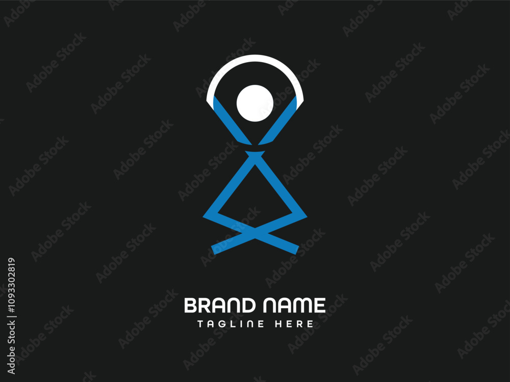 i letter logo for your company identity
