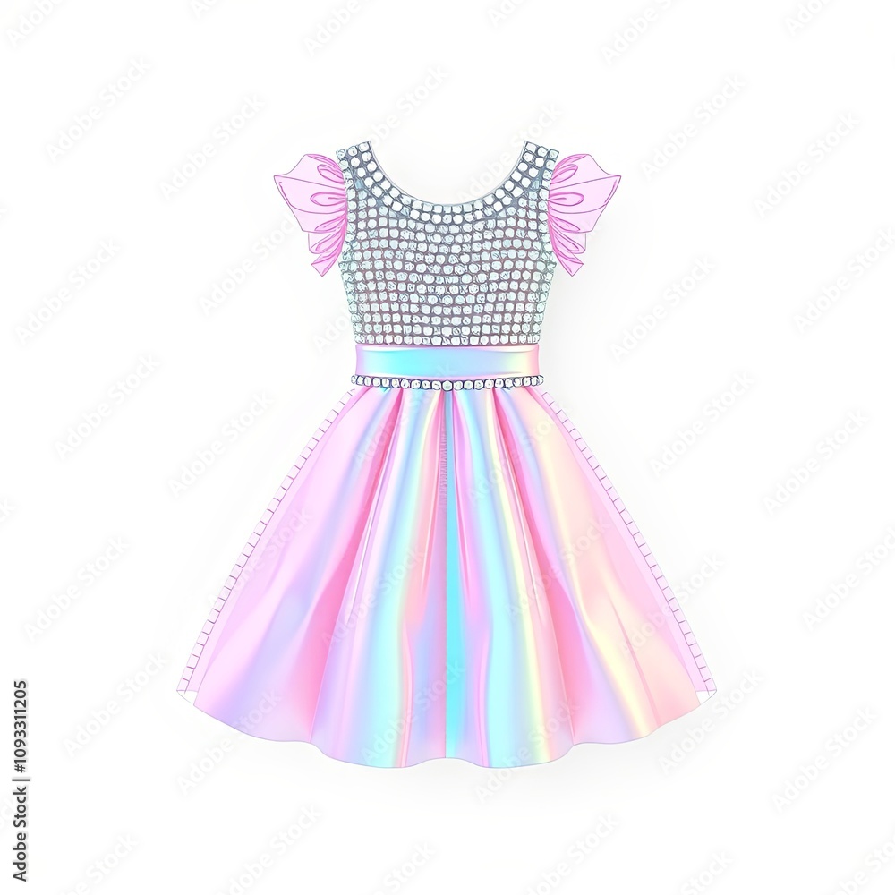 dress isolated on white dress isolated on white